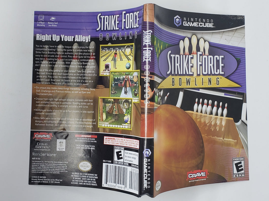 Strike Force Bowling [Couverture] - Nintendo GameCube