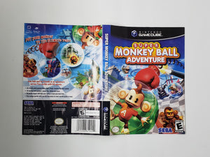 Super Monkey Ball Adventure [Couverture] - Nintendo GameCube