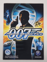 Charger l&#39;image dans la galerie, 007 Agent Under Fire [manuel] - Nintendo GameCube
