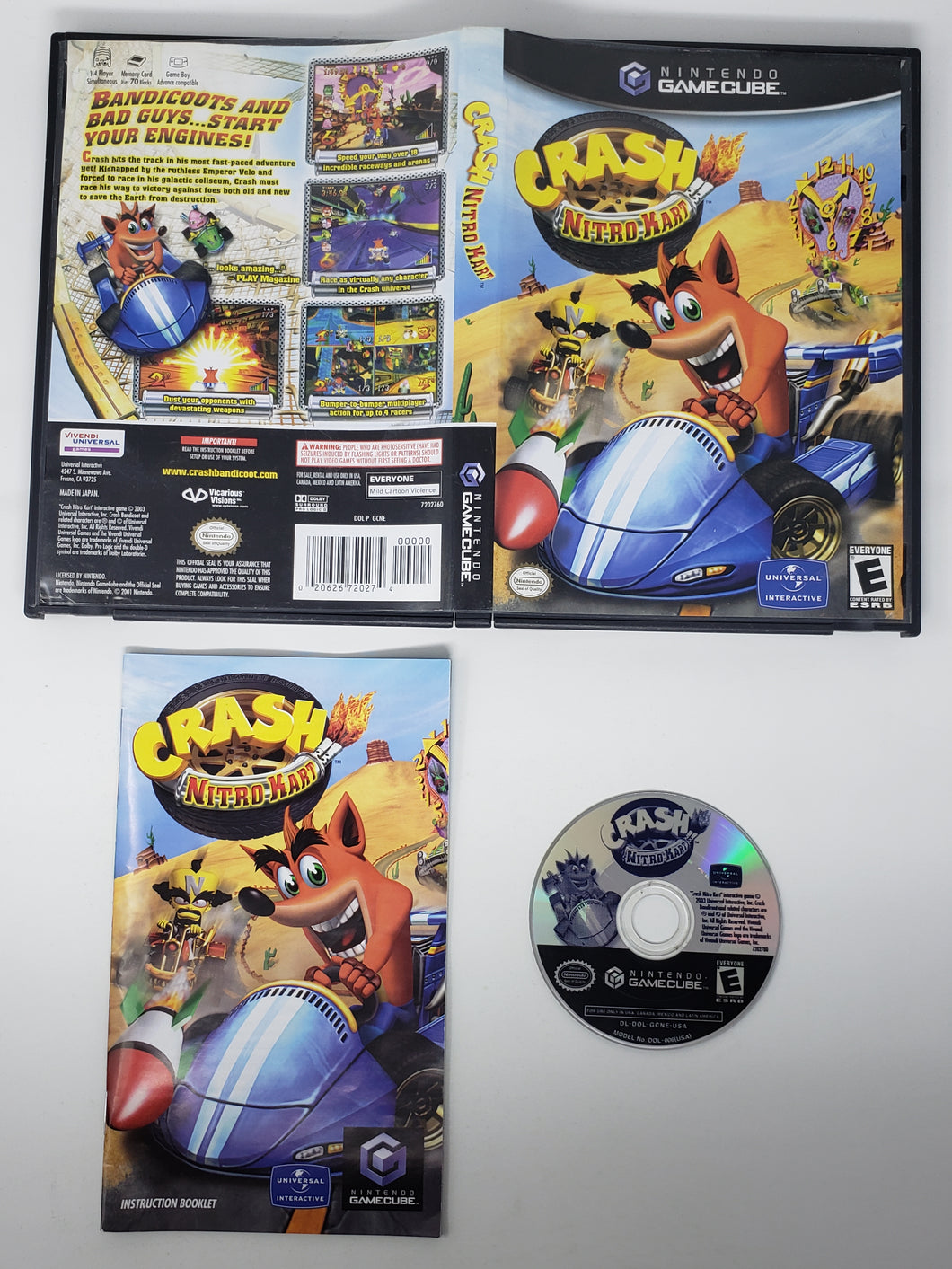 Crash Nitro Kart - Nintendo GameCube