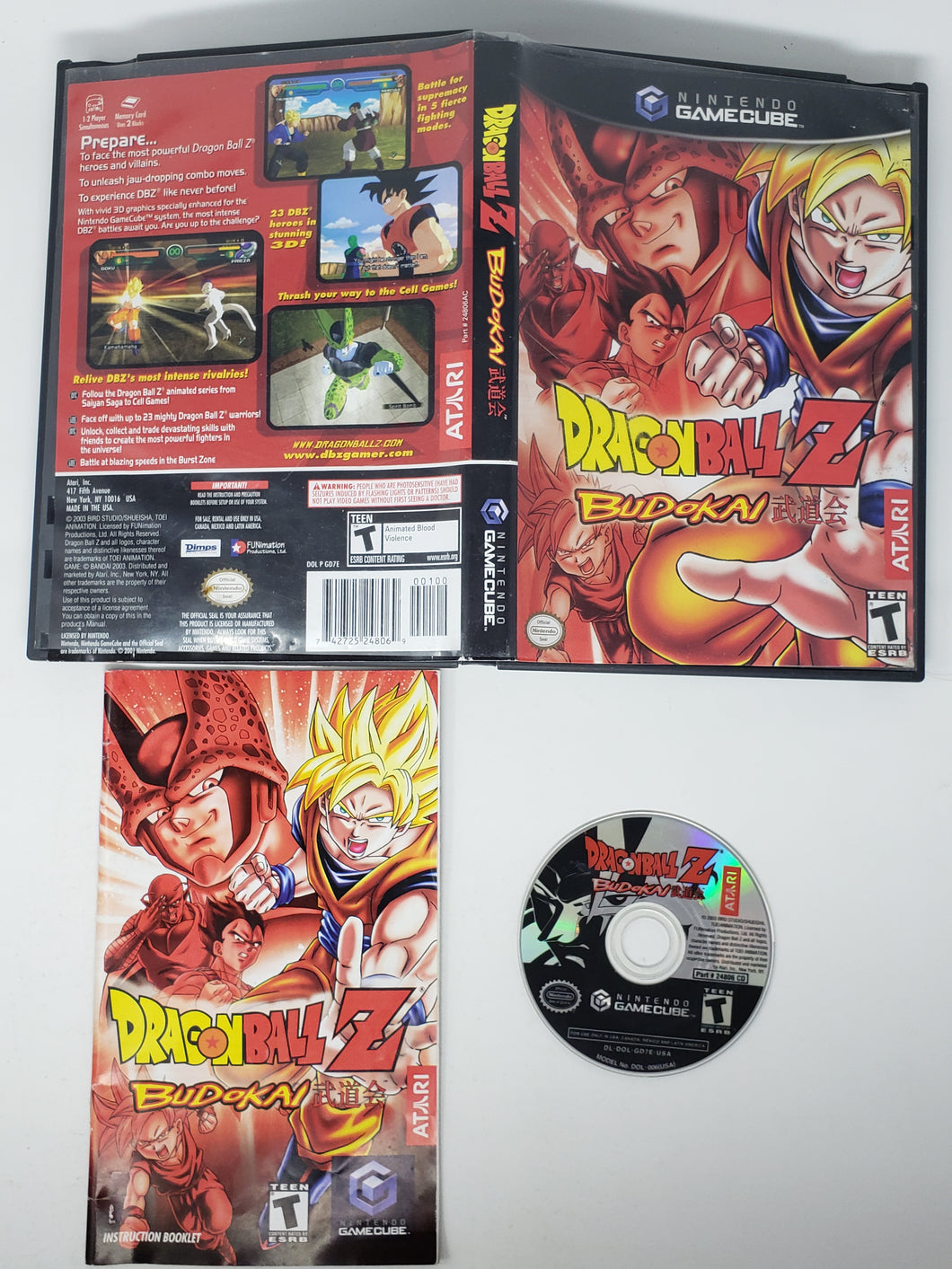 Dragon Ball Z Budokai - Nintendo Gamecube