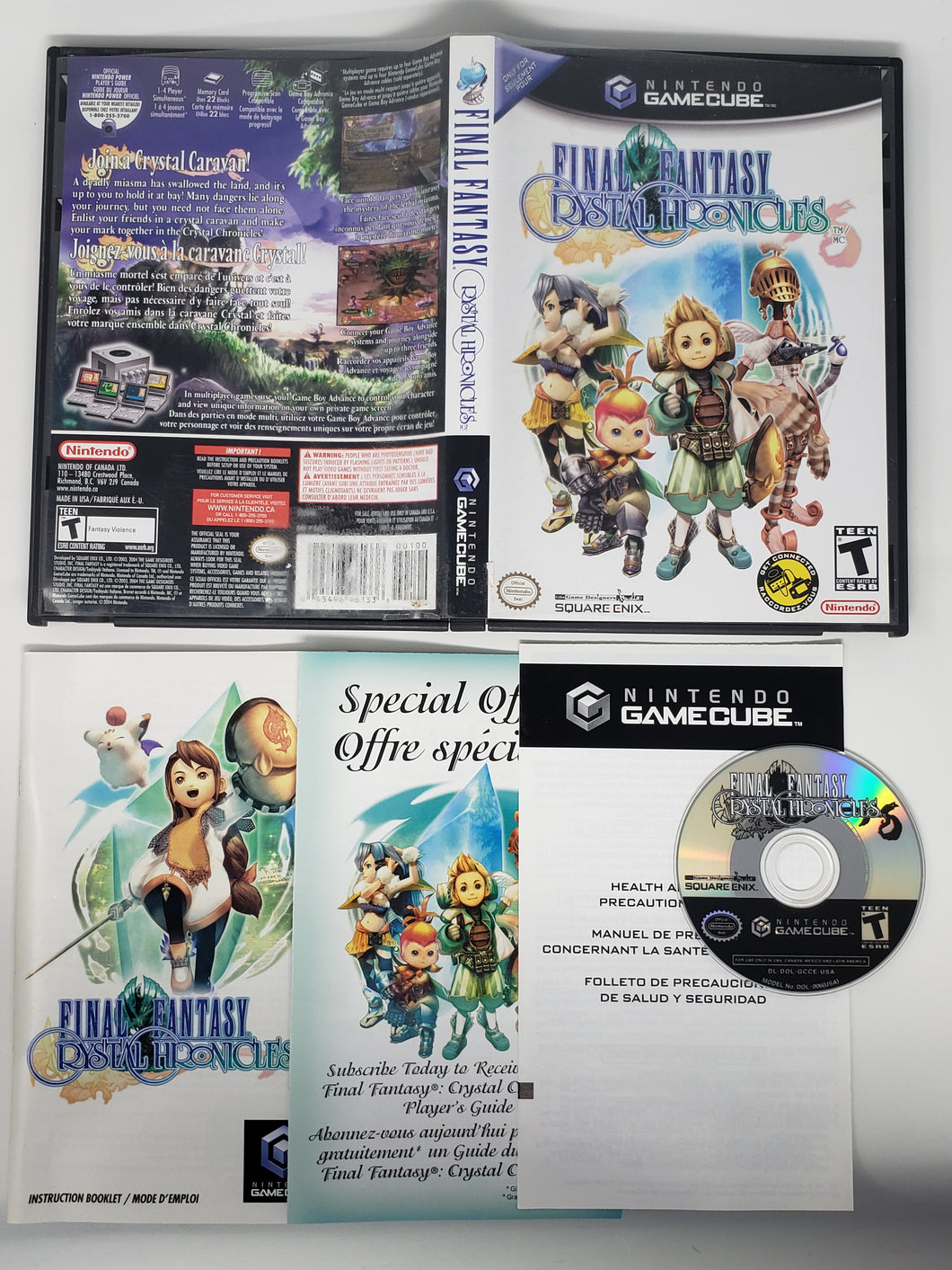 Final Fantasy Crystal Chronicles - Nintendo GameCube