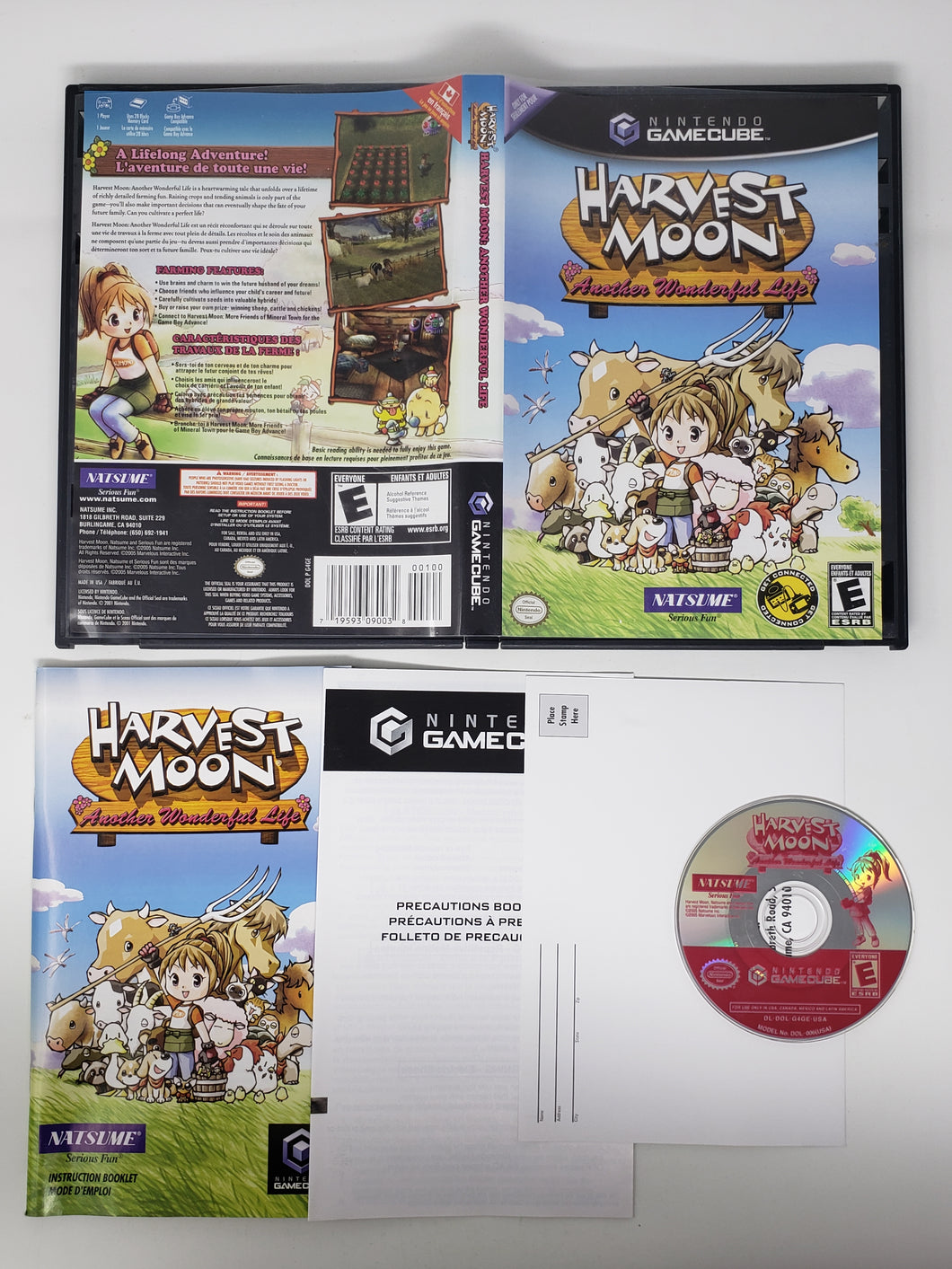 Harvest Moon Another Wonderful Life - Nintendo Gamecube