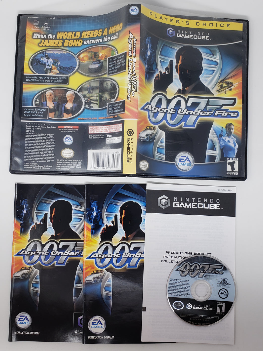 007 Agent Under Fire [Players Choice] - Nintendo Gamecube