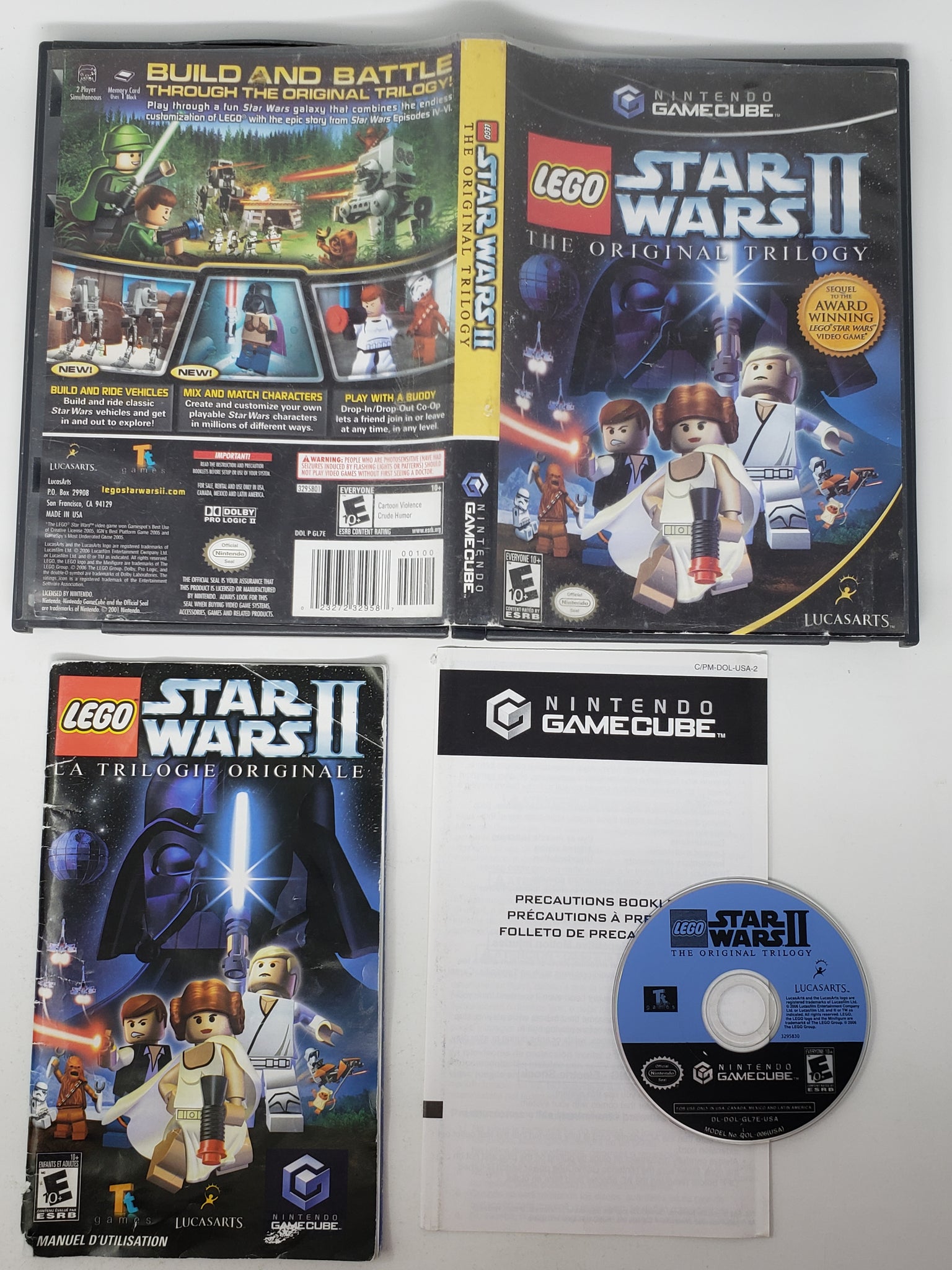 LEGO Star Wars II Original Trilogy Nintendo GameCube