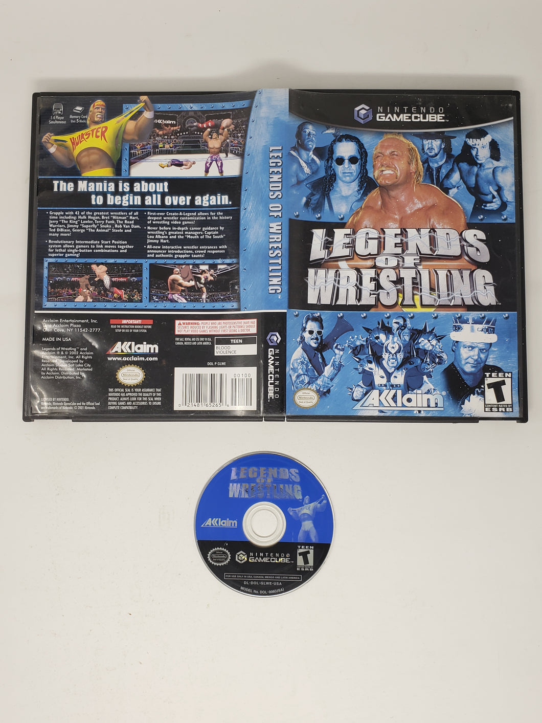 Legends of Wrestling - Nintendo Gamecube