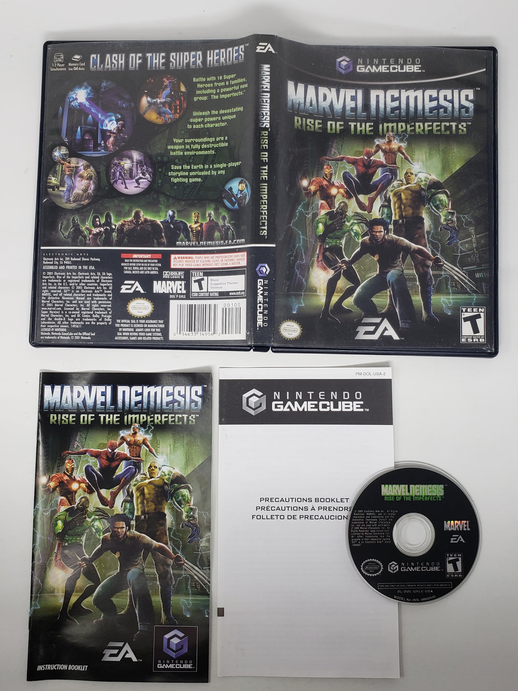 Marvel Nemesis Rise of the Imperfects - Nintendo Gamecube