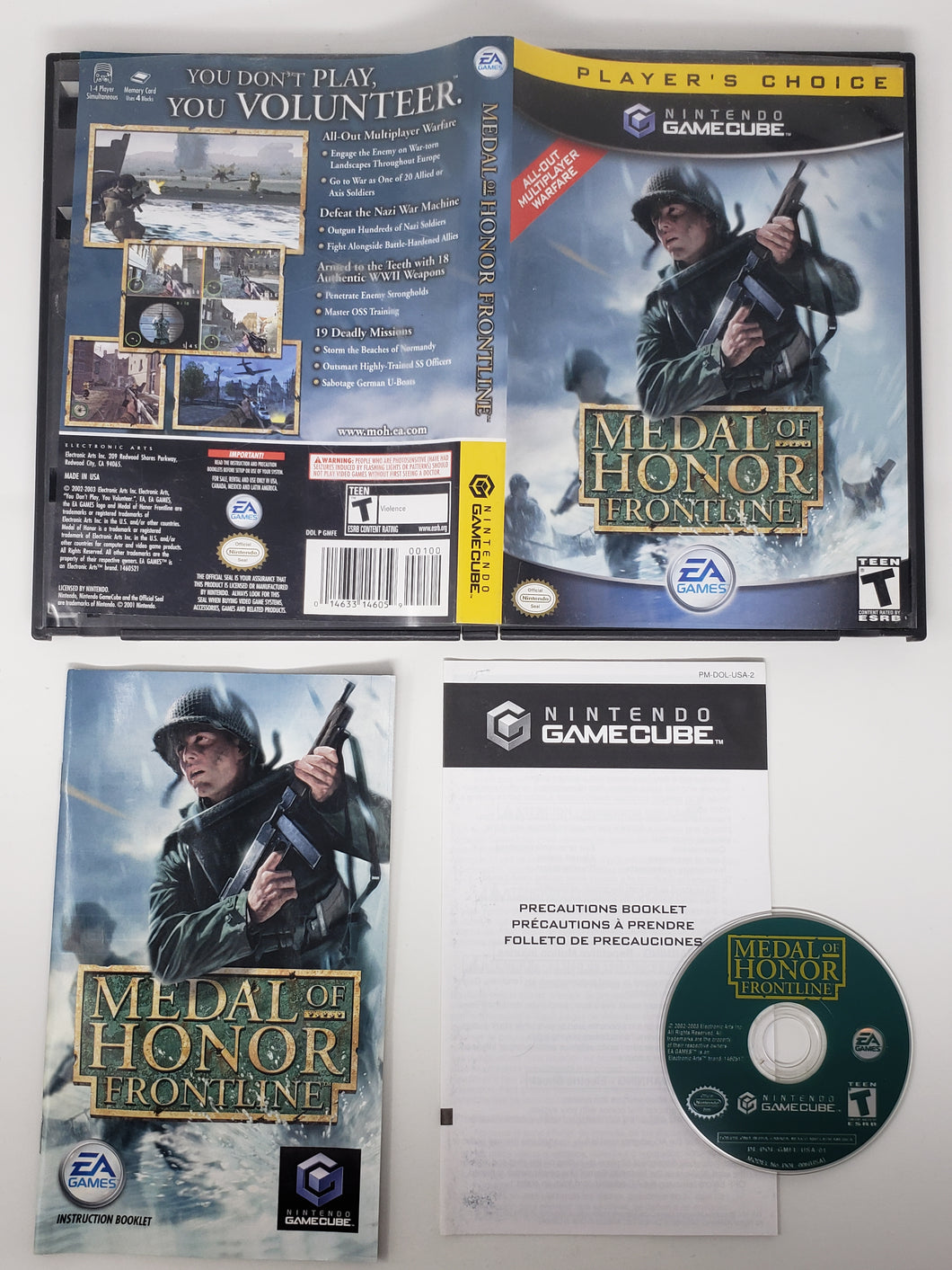 Medal of Honor Frontline - Nintendo GameCube