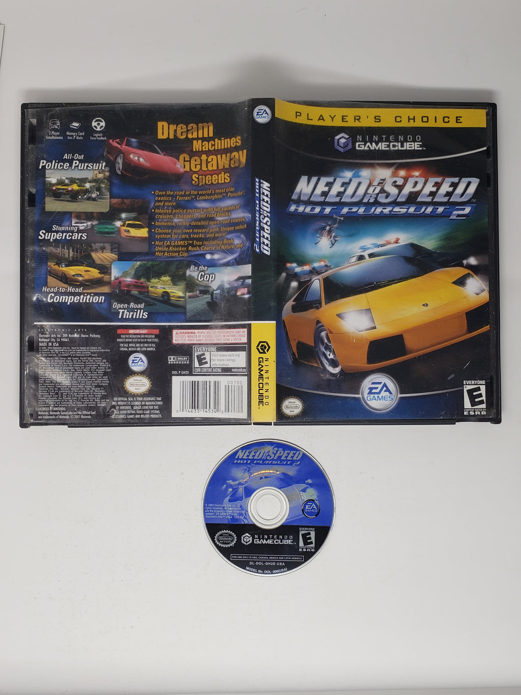 Need for Speed Hot Pursuit 2 [Players Choice]  - Nintendo GameCube