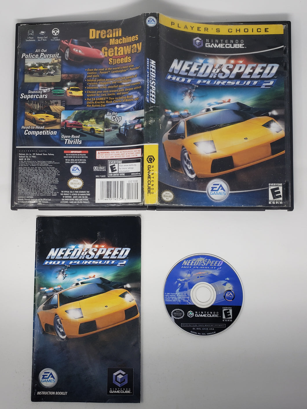 Need for Speed Hot Pursuit 2 [Players Choice]  - Nintendo GameCube