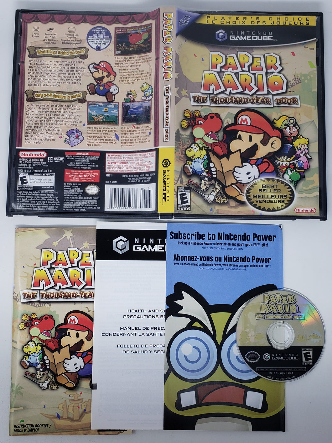Paper Mario Thousand Year Door [Players Choice] - Nintendo Gamecube