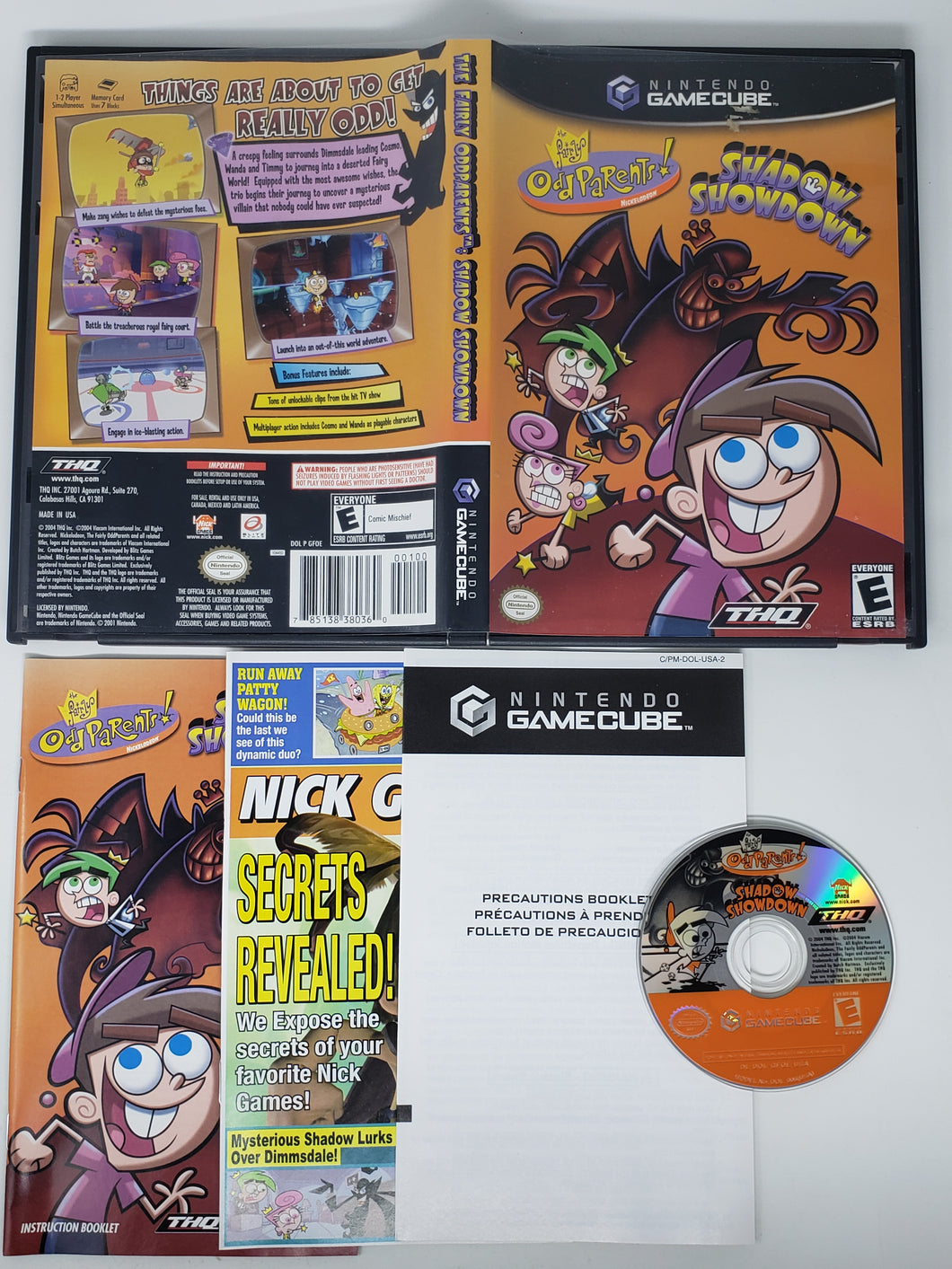 Fairly Odd Parents Shadow Showdown - Nintendo Gamecube