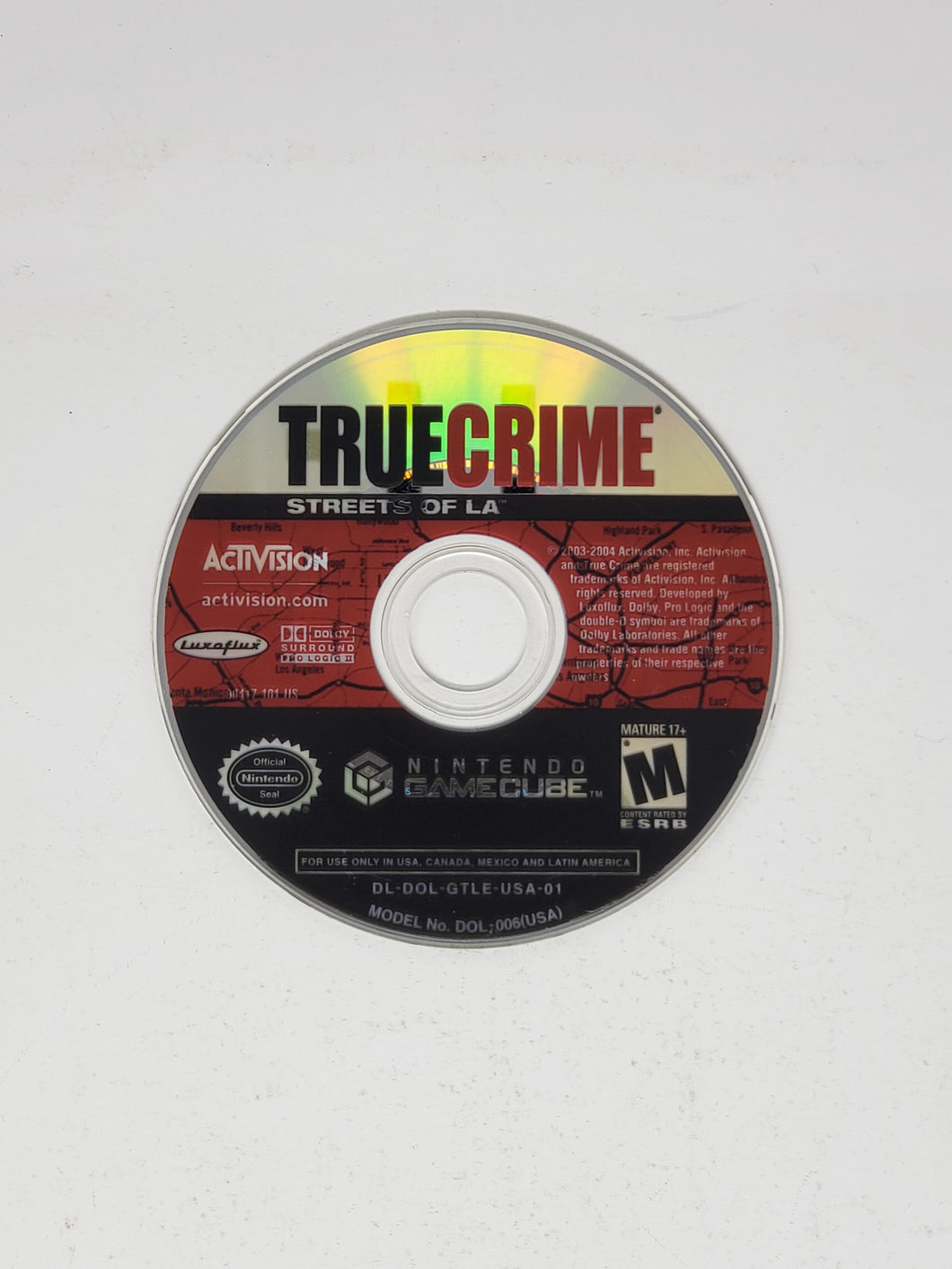 True Crime Streets of Los Angeles - Nintendo Gamecube