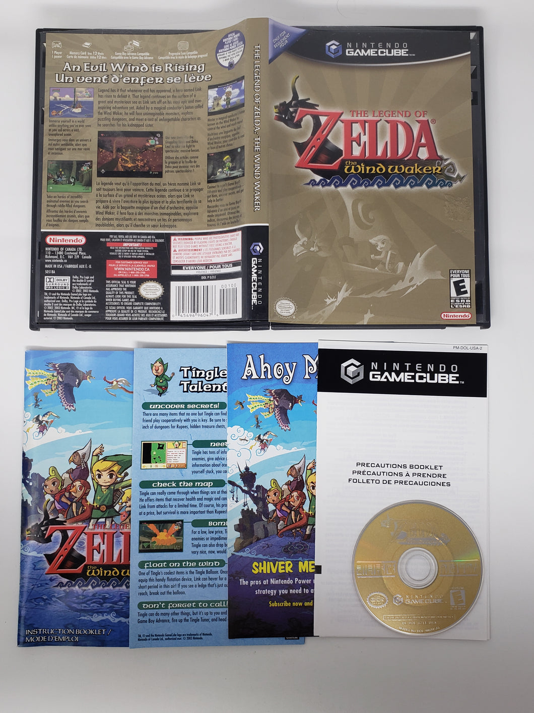 Zelda Wind Waker - Nintendo Gamecube