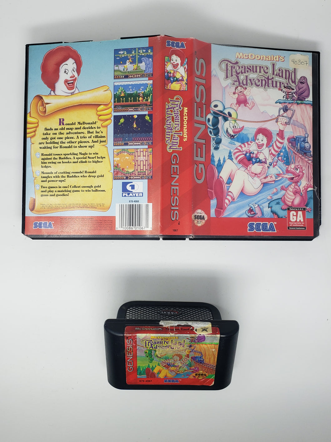 McDonald's Treasureland Adventure - Sega Genesis