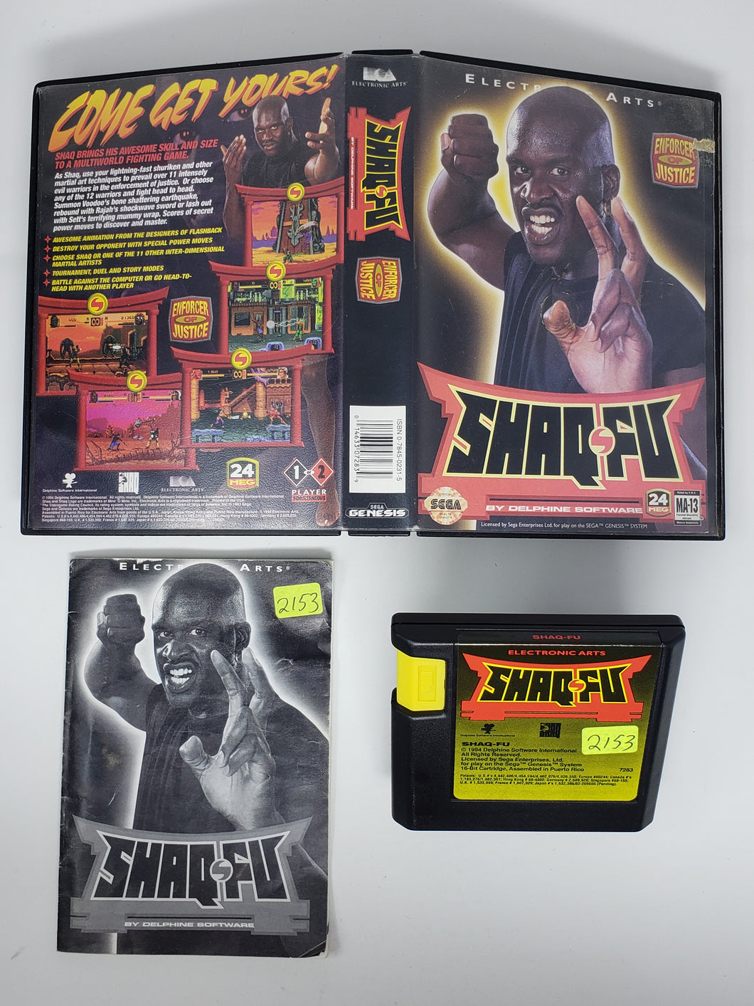 Shaq Fu - Sega Genesis