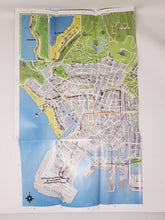Load image into Gallery viewer, Grand Theft Auto V Los Santos MAP / Poster - Microsoft Xbox 360
