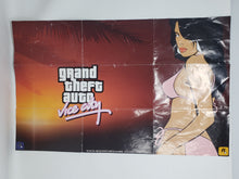 Load image into Gallery viewer, Grand Theft Auto Vice City - 2 Sided MAP / Poster - Sony Playstation 2 | PS2
