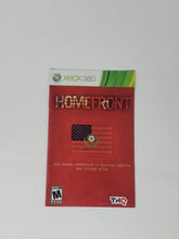 Charger l'image dans la galerie, XBOX360 - Homefront [manuel]
