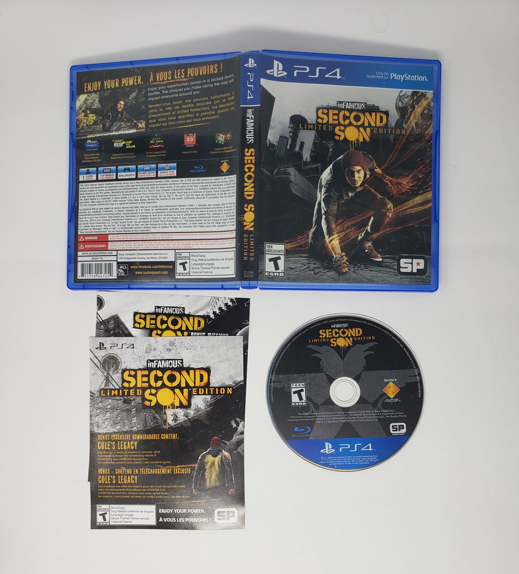 Infamous Second Son Édition Limitée - Sony Playstation 4 | PS4