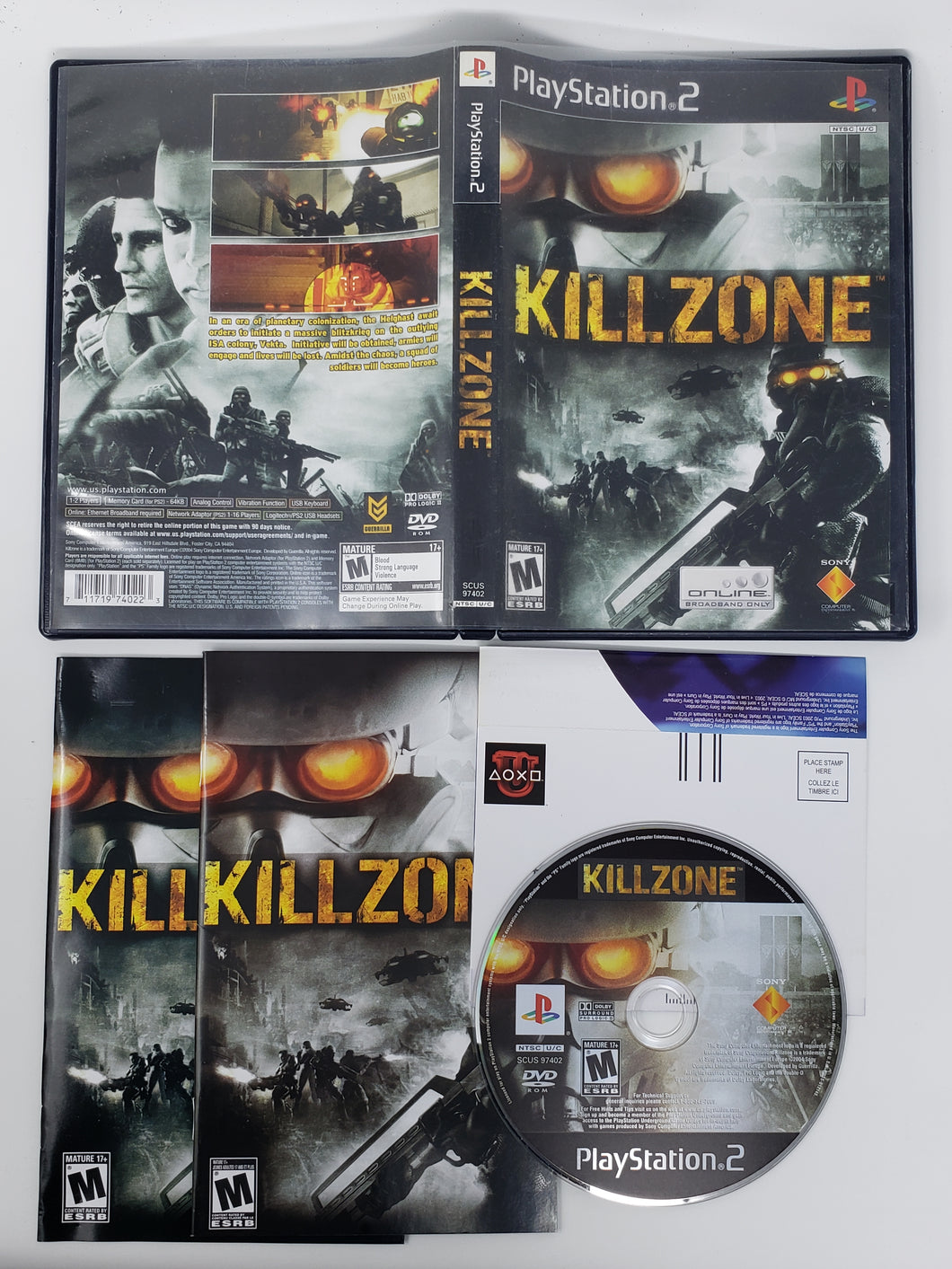 Killzone  - Sony Playstation 2 | PS2