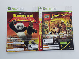 LEGO Indiana Jones and Kung Fu Panda Combo [Cover Art] - Microsoft Xbox 360