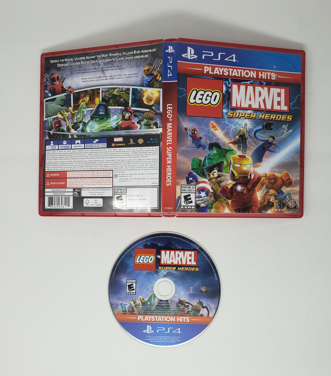 Lego Marvel Superheroes Super Lego Playstation Ps4 Marvel Lego