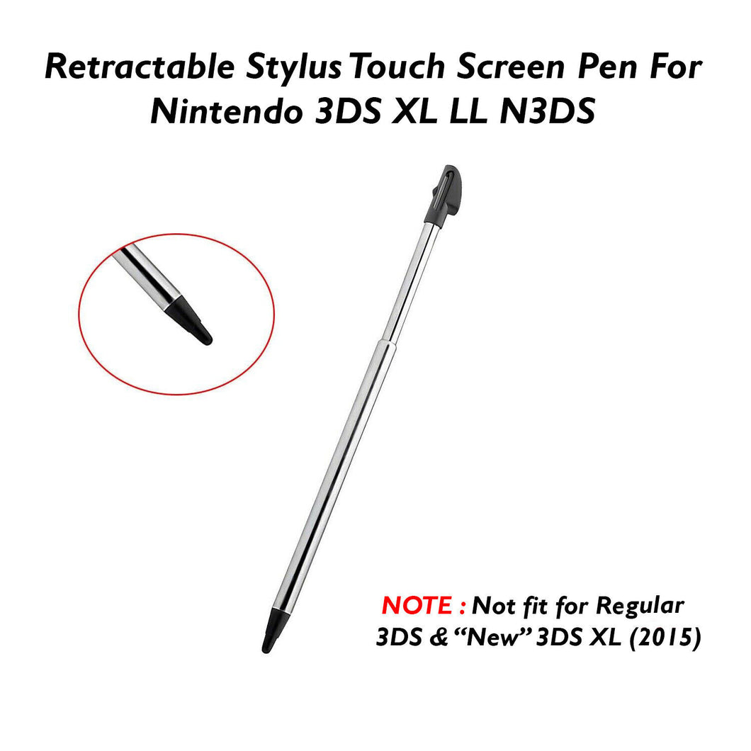 STYLET ÉCRAN TACTILE RÉTRACTABLE EN MÉTAL POUR CONSOLE NINTENDO 3DS XL
