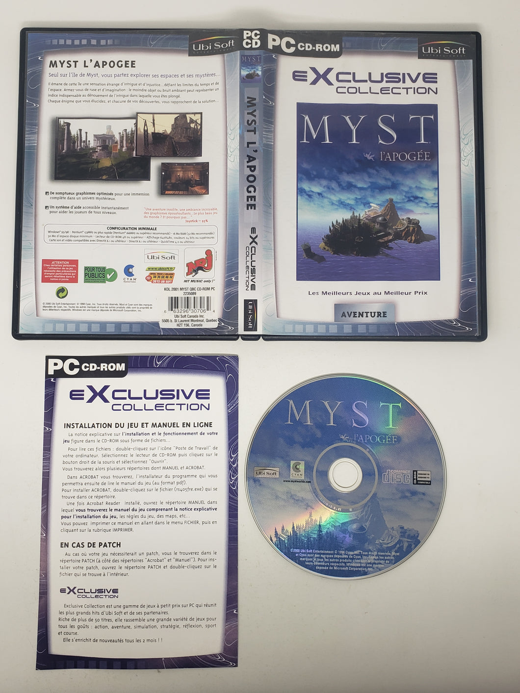 Myst L'Apogée Exclusive Collection - PC Games