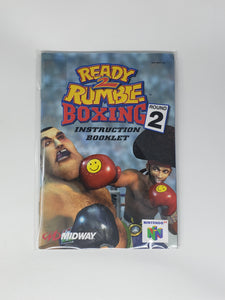 Ready 2 Rumble Boxing Round 2 [manuel] - Nintendo 64 | N64