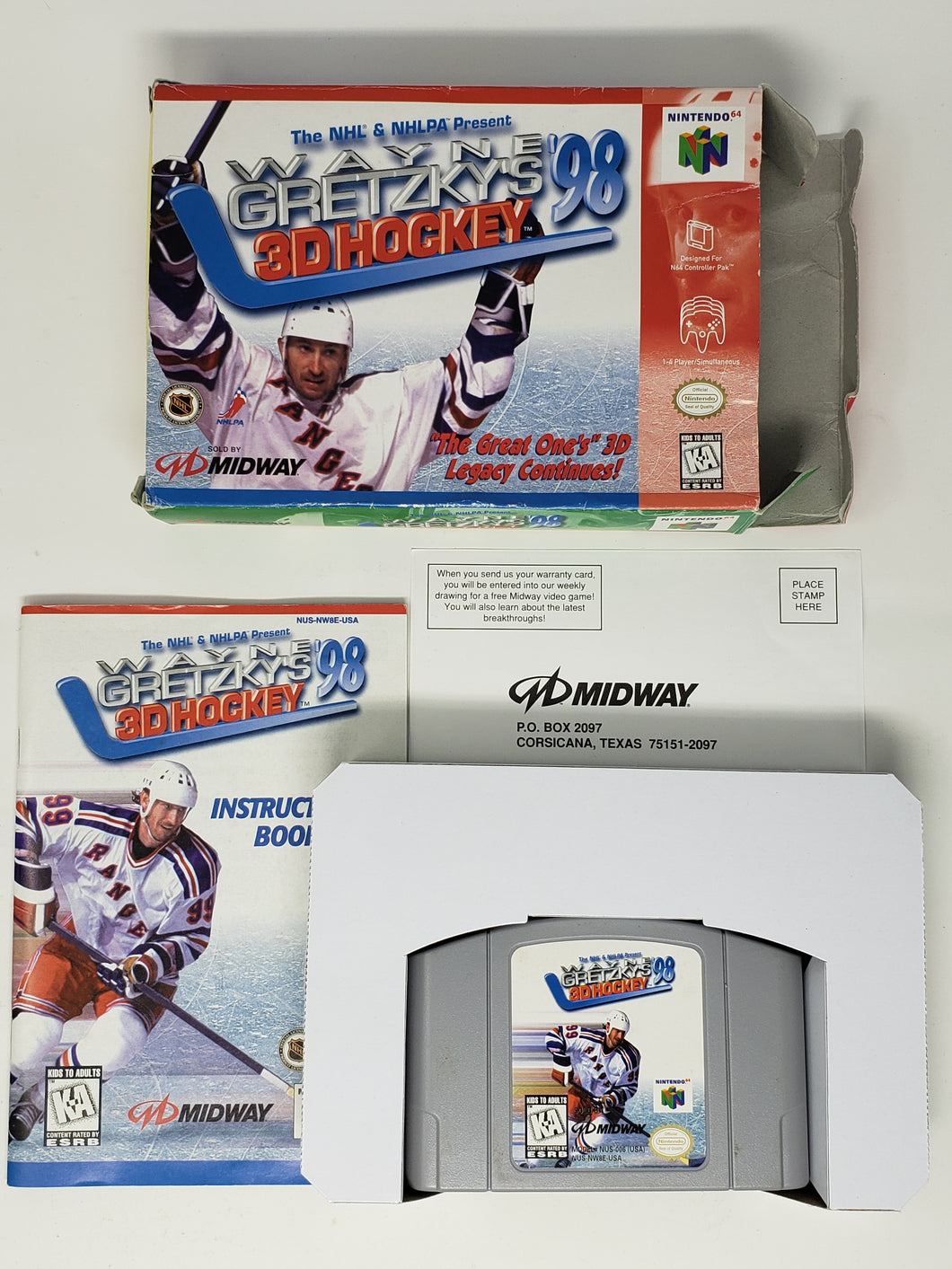 Wayne Gretzky's 3D Hockey 98 - Nintendo 64 | N64