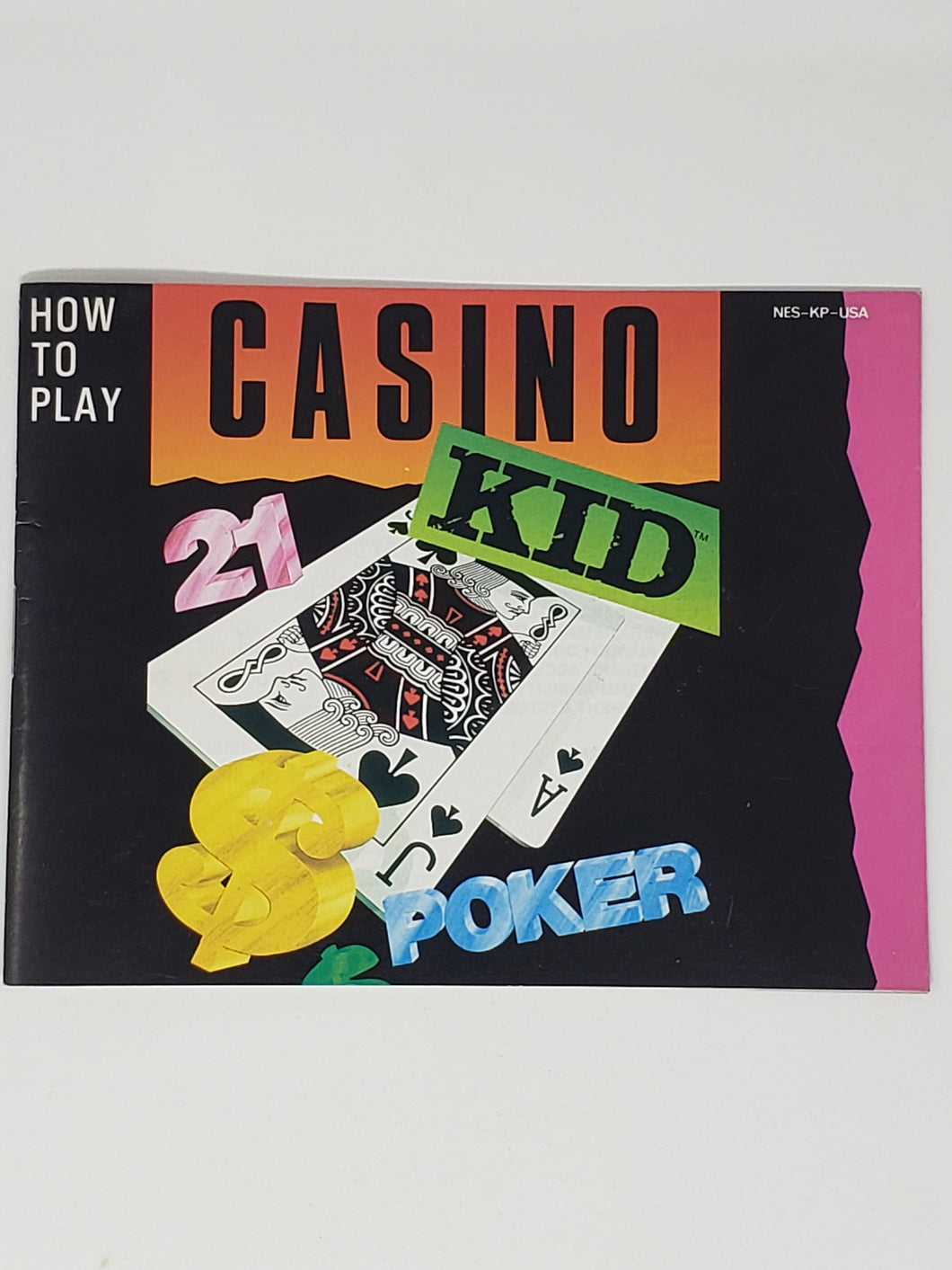 Casino Kid [manuel] - Nintendo NES