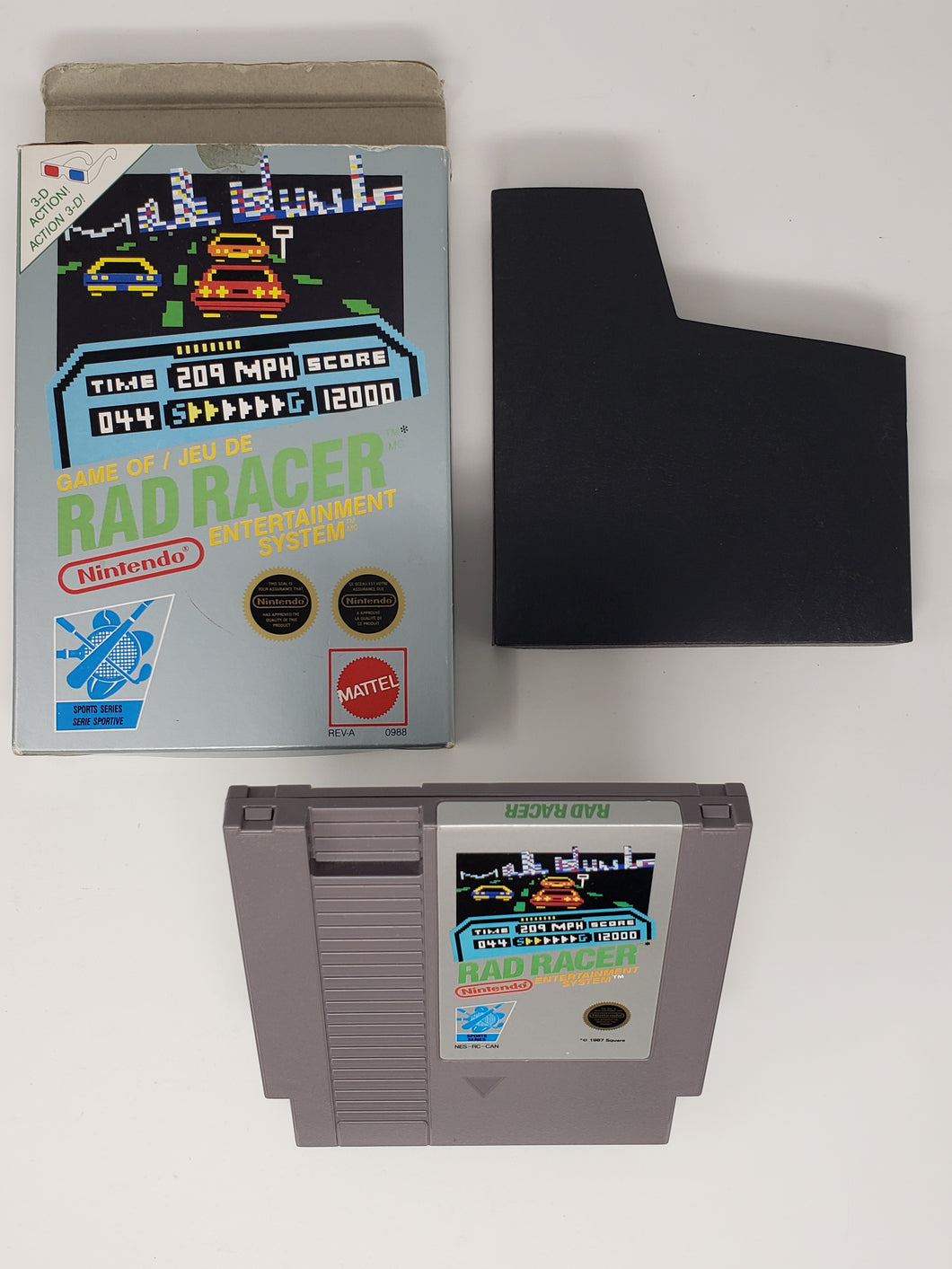 Rad Racer - Nintendo NES