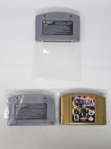 NINTENDO 64 N64 CARTRIDGE PLASTIC BAG