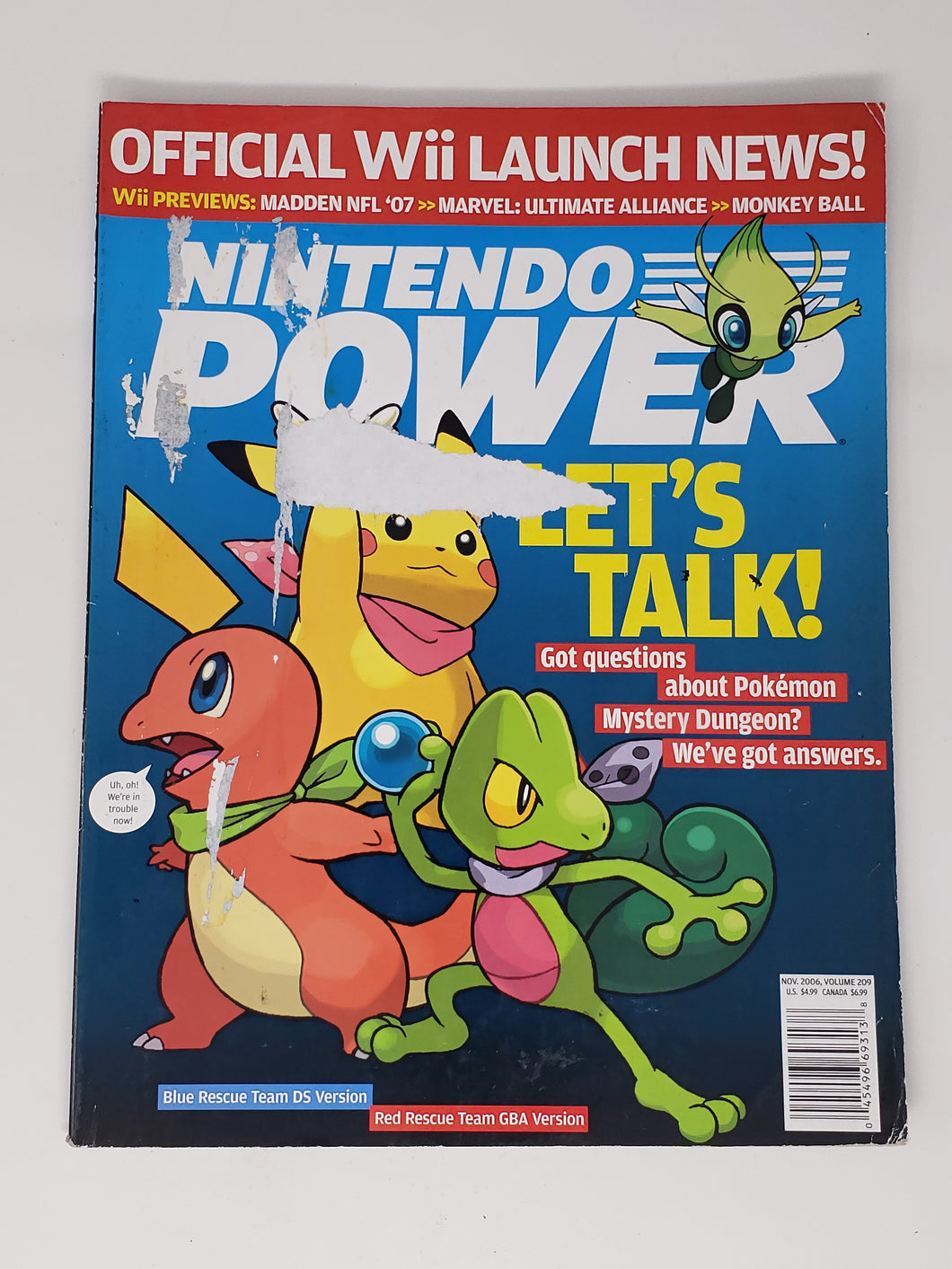 Nintendo Power - [Volume 209] Pokemon Mystery Dungeon
