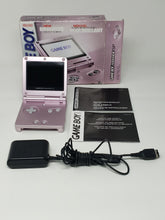 Charger l&#39;image dans la galerie, Rose Perle Nintendo Game Boy Advance SP Console AGS-101
