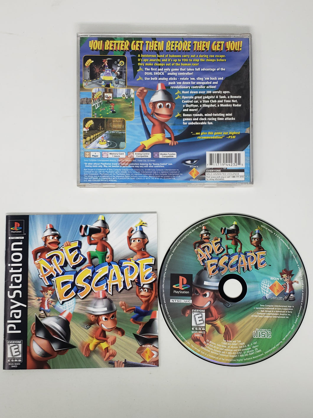 Ape Escape - Sony Playstation 1 | PS1