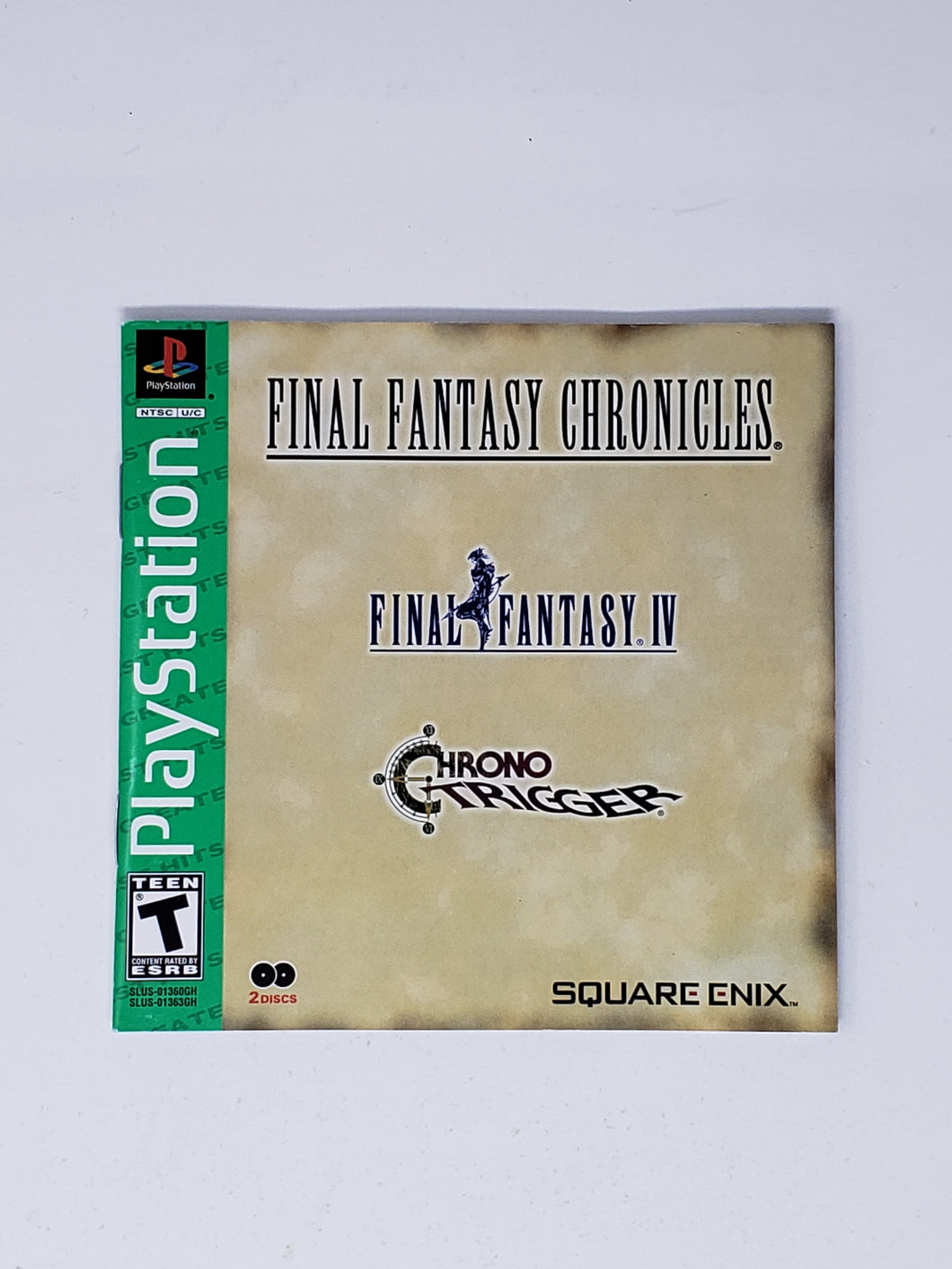 Final Fantasy Chronicles [Grands succès] [manuel] - Sony Playstation 1 | PS1