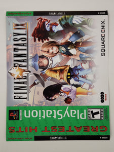 Final Fantasy IX [Greatest Hits] [Front Cover art] - Sony Playstation 1 | PS1