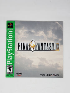 Final Fantasy IX [Greatest Hits] [manuel] - Sony Playstation 1 | PS1