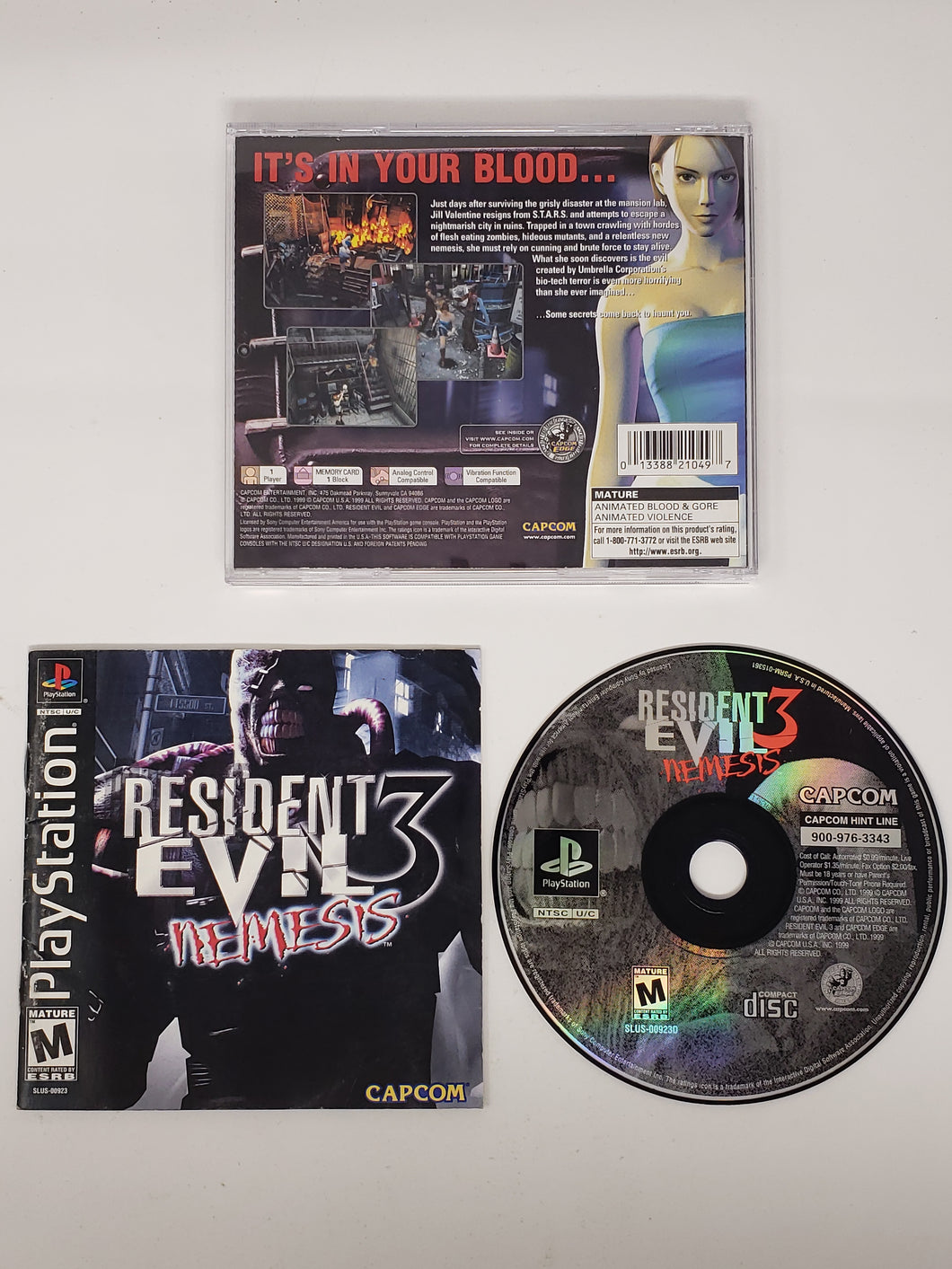 Resident Evil 3 Nemesis - Sony Playstation 1 | PS1