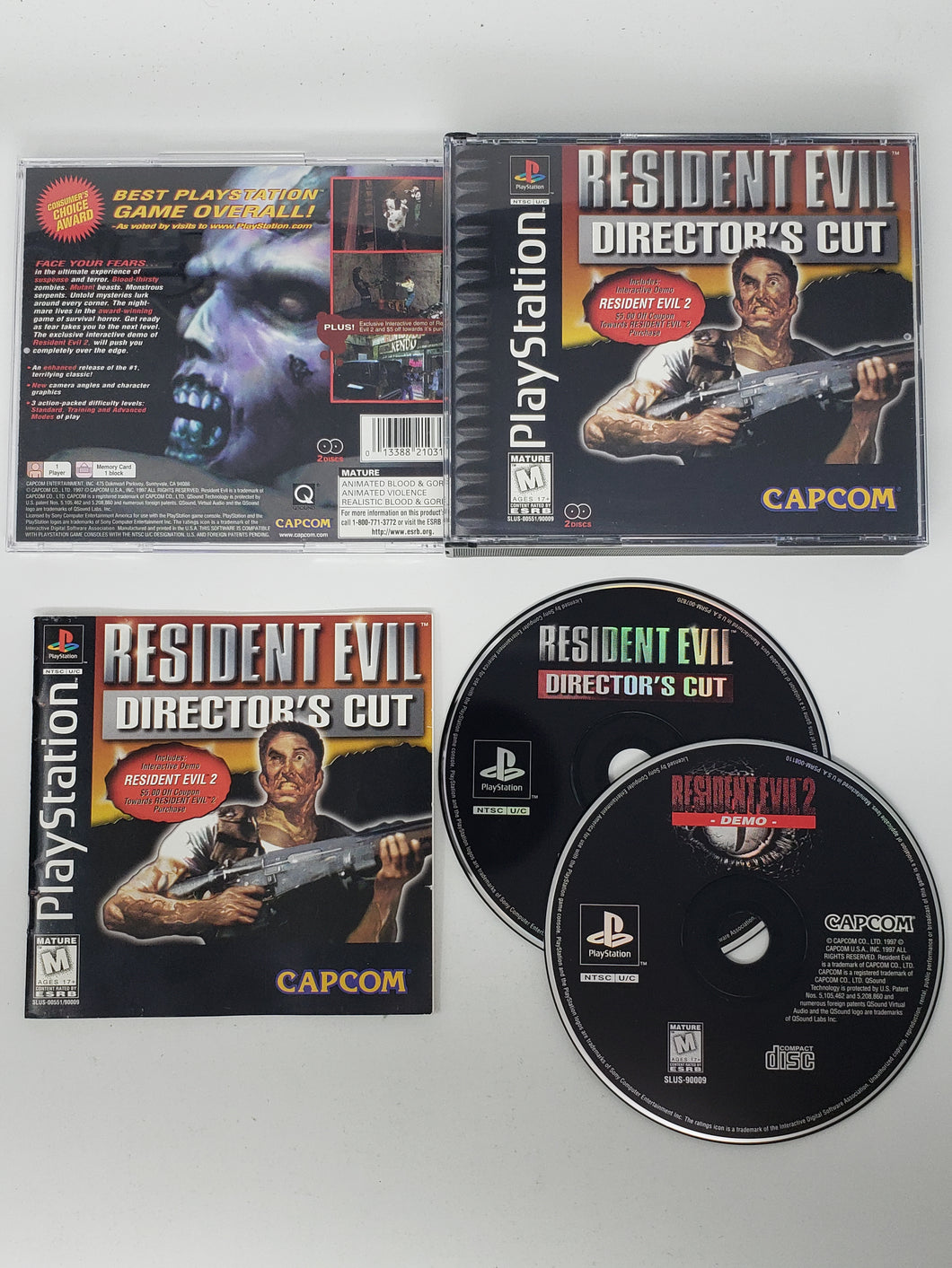 Resident Evil Director's Cut - Sony Playstation 1 | PS1