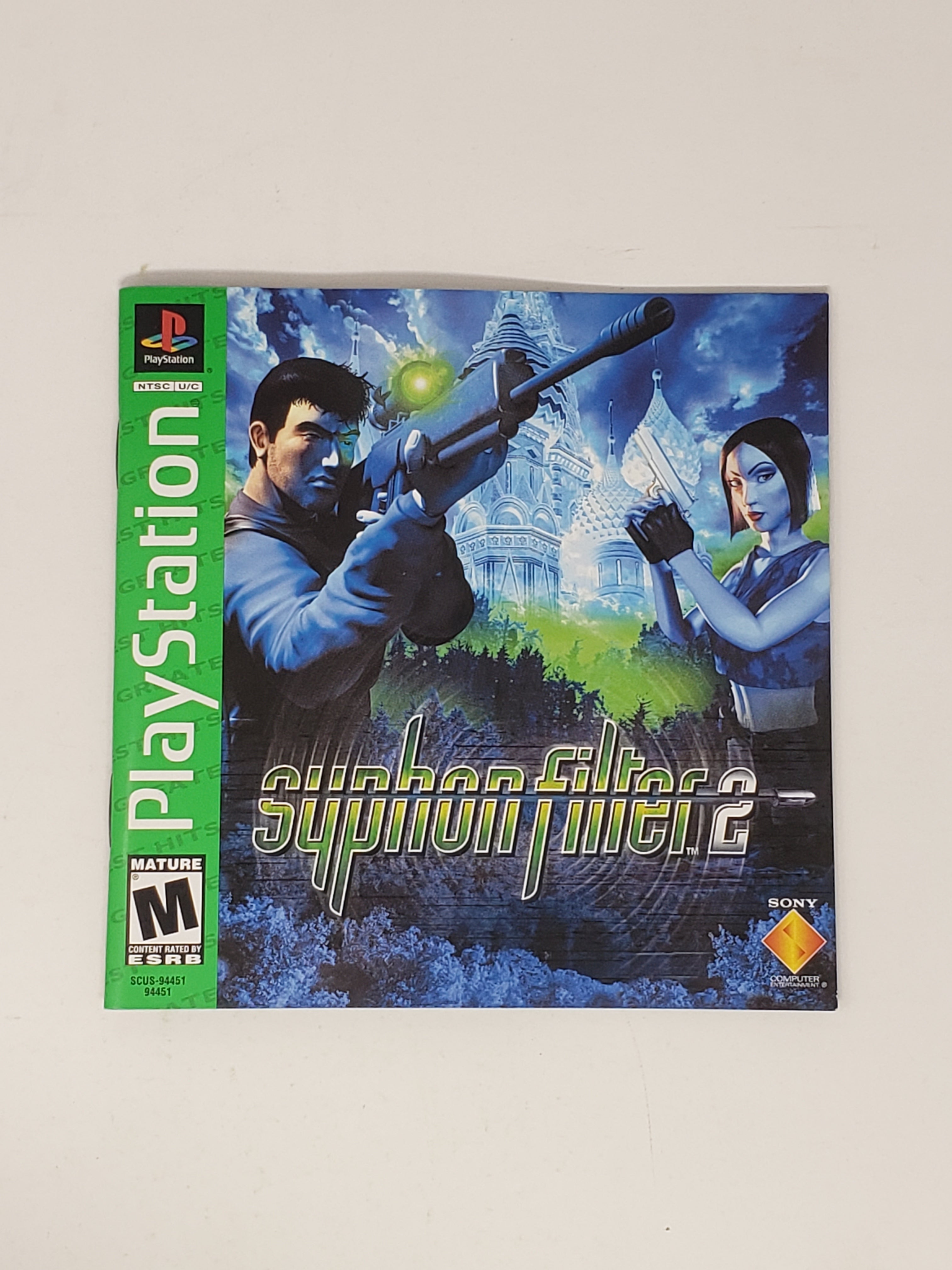 JEU SONY PLAYSTATION 1 PS1 SYPHON FILTER 2 PLATINUM COMPLET EN BOITE JEU SONY PLAYSTATION 1 PS1 SYPHON FILTER 2 PLATINUM COMPLET EN BOITE