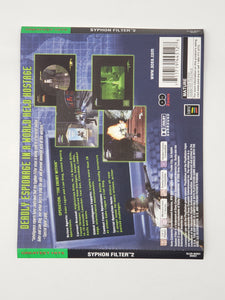 Syphon Filter 2 [Back cover art] [Greatest Hits] - Playstation | PS1