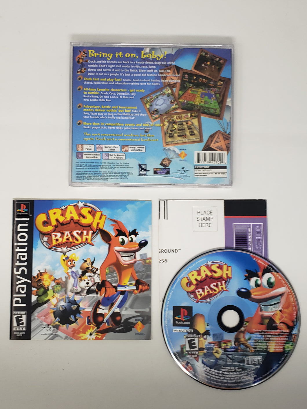 Crash Bash - Sony Playstation 1 | PS1