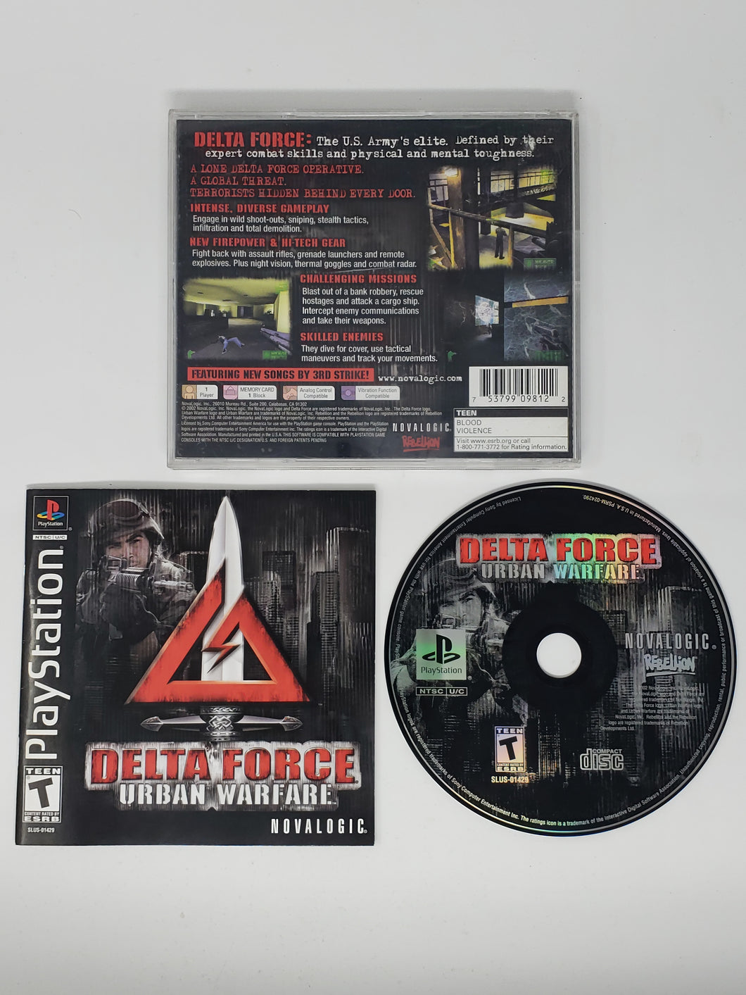 Delta Force Urban Warfare - Sony Playstation 1 | PS1