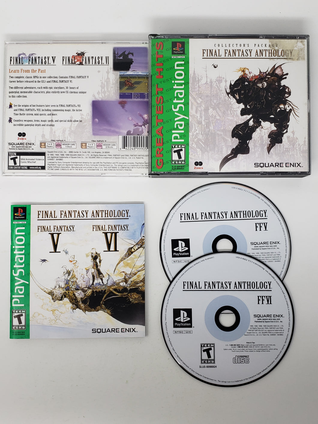 Final Fantasy Anthology [Greatest Hits] - Sony Playstation 1 | PS1