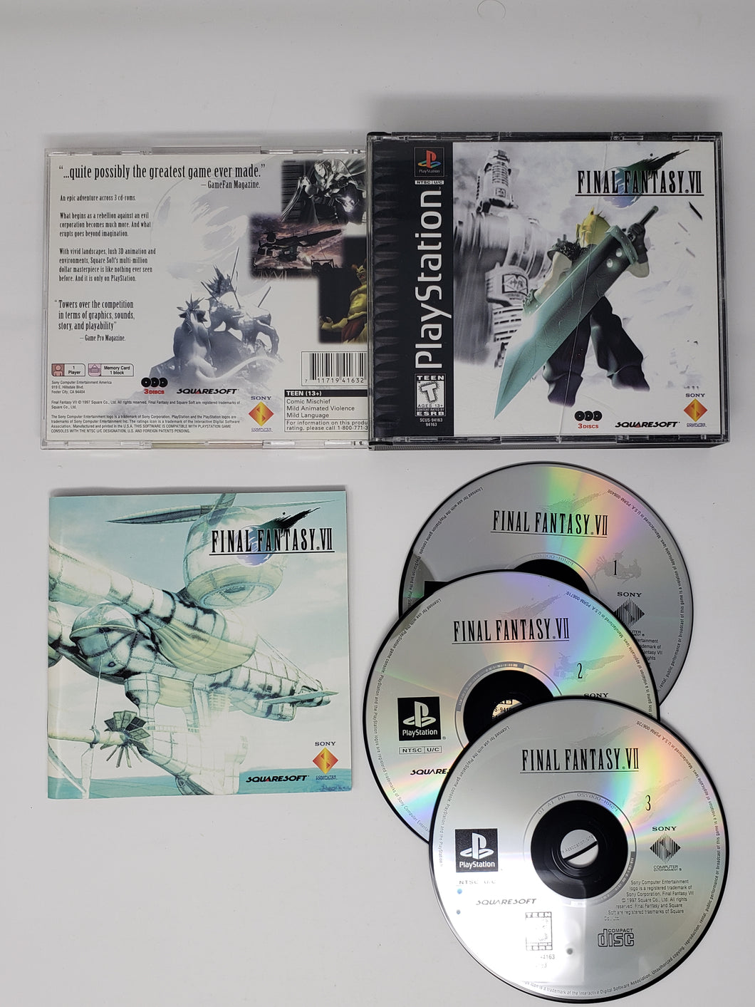 Final Fantasy VII-Sony Playstation 1 | PS1