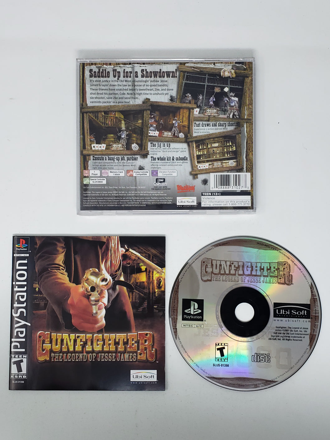 Gunfighter The Legend of Jesse James - Sony Playstation 1 | PS1