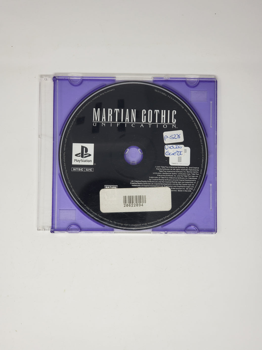 Martian Gothic Unification - Sony Playstation 1 | PS1